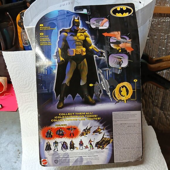 2003 Batman Action Figure.Zipline - New In Package  DC Mattel - Picture 2 of 2